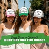 image:imageFunky Junque Adult Funny Trucker Hats Bachelorette Girls Trip  Breathable Mesh Panel 100 Polyester Adjustable Snapback Girls Weekend and Bach Party Adult Humor For Bride and Crew 5  Fun Pack