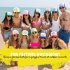 image:imageFunky Junque Adult Funny Trucker Hats Bachelorette Girls Trip  Breathable Mesh Panel 100 Polyester Adjustable Snapback Girls Weekend and Bach Party Adult Humor For Bride and Crew12  Happy Pack