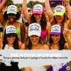 image:imageFunky Junque Adult Funny Trucker Hats Bachelorette Girls Trip  Breathable Mesh Panel 100 Polyester Adjustable Snapback Girls Weekend and Bach Party Adult Humor For Bride and Crew 6  Bach Party Pack 1