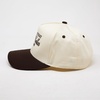 image:imageFunky Junque Adult Trucker Snapback Hat 2Tone Baseball Cap  5Panel Baseball Cap for Women and Men CottonPoly Blend Adjustable Fit Curved Brim Sun Protection for Golf Casual WearLivin on That Blue Collar Dollar  BrownBeige