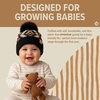 image:imageFunky Junque Baby Pom Pom Beanie  Soft Knit Infant Winter Hat for Baby Girls amp Boys Cozy Warm Newborn Beanie 012 MonthsAztec Pattern  Black