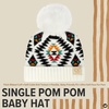 image:imageFunky Junque Baby Pom Pom Beanie  Soft Knit Infant Winter Hat for Baby Girls amp Boys Cozy Warm Newborn Beanie 012 MonthsAztec Pattern  White