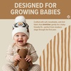 image:imageFunky Junque Baby Pom Pom Beanie  Soft Knit Infant Winter Hat for Baby Girls amp Boys Cozy Warm Newborn Beanie 012 MonthsAztec Pattern  White