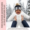 image:imageFunky Junque Baby Pom Pom Beanie  Soft Knit Infant Winter Hat for Baby Girls amp Boys Cozy Warm Newborn Beanie 012 MonthsBuffalo Check  BlackWhite
