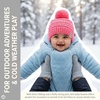 image:imageFunky Junque Baby Pom Pom Beanie  Soft Knit Infant Winter Hat for Baby Girls amp Boys Cozy Warm Newborn Beanie 012 MonthsCandy Pink