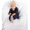image:imageFunky Junque Baby Pom Pom Beanie  Soft Knit Infant Winter Hat for Baby Girls amp Boys Cozy Warm Newborn Beanie 012 MonthsConfetti Indi Pink Mint Faux Fur
