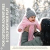 image:imageFunky Junque Baby Pom Pom Beanie  Soft Knit Infant Winter Hat for Baby Girls amp Boys Cozy Warm Newborn Beanie 012 MonthsHeather Grey
