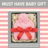 image:imageFunky Junque Baby Pom Pom Beanie  Soft Knit Infant Winter Hat for Baby Girls amp Boys Cozy Warm Newborn Beanie 012 MonthsPale Pink