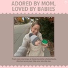 image:imageFunky Junque Baby Pom Pom Beanie  Soft Knit Infant Winter Hat for Baby Girls amp Boys Cozy Warm Newborn Beanie 012 MonthsStriped Earflap  GreyWhite