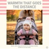 image:imageFunky Junque Baby Pom Pom Beanie  Soft Knit Infant Winter Hat for Baby Girls amp Boys Cozy Warm Newborn Beanie 012 MonthsStriped Earflap  IvoryMulticolor