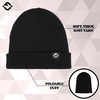 image:imageFunky Junque Baby Toddler amp Kids Beanie  Ultra Soft Stretchy Knit Winter Hat for Ages 010 Available in 3 SizesBlack