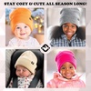 image:imageFunky Junque Baby Toddler amp Kids Beanie  Ultra Soft Stretchy Knit Winter Hat for Ages 010 Available in 3 SizesLight Grey