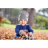 image:imageFunky Junque Baby Toddler amp Kids Beanie  Ultra Soft Stretchy Knit Winter Hat for Ages 010 Available in 3 SizesLight Grey