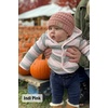 image:imageFunky Junque Baby Winter Hat  Cute Newborn Hats Cozy Warm Infant Beanie Soft Knit Stocking Stuffer for Babies 012 Months2 Pack  Heather Grey  Indi Pink