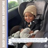 image:imageFunky Junque Baby Winter Hat  Cute Newborn Hats Cozy Warm Infant Beanie Soft Knit Stocking Stuffer for Babies 012 MonthsBeige