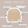 image:imageFunky Junque Baby Winter Hat  Cute Newborn Hats Cozy Warm Infant Beanie Soft Knit Stocking Stuffer for Babies 012 MonthsBeige