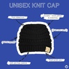 image:imageFunky Junque Baby Winter Hat  Cute Newborn Hats Cozy Warm Infant Beanie Soft Knit Stocking Stuffer for Babies 012 MonthsBlack