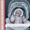 image:imageFunky Junque Baby Winter Hat  Cute Newborn Hats Cozy Warm Infant Beanie Soft Knit Stocking Stuffer for Babies 012 MonthsConfetti  Indi Pink