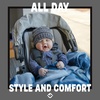 image:imageFunky Junque Baby Winter Hat  Cute Newborn Hats Cozy Warm Infant Beanie Soft Knit Stocking Stuffer for Babies 012 MonthsGrey  Black  Beige  French Beige  4 Tone Mix