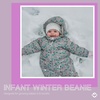 image:imageFunky Junque Baby Winter Hat  Cute Newborn Hats Cozy Warm Infant Beanie Soft Knit Stocking Stuffer for Babies 012 MonthsIvory