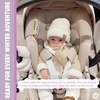 image:imageFunky Junque Baby Winter Hat  Cute Newborn Hats Cozy Warm Infant Beanie Soft Knit Stocking Stuffer for Babies 012 MonthsIvory