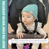 image:imageFunky Junque Baby Winter Hat  Cute Newborn Hats Cozy Warm Infant Beanie Soft Knit Stocking Stuffer for Babies 012 MonthsMint Green
