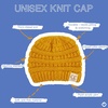 image:imageFunky Junque Baby Winter Hat  Cute Newborn Hats Cozy Warm Infant Beanie Soft Knit Stocking Stuffer for Babies 012 MonthsMustard