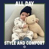 image:imageFunky Junque Baby Winter Hat  Cute Newborn Hats Cozy Warm Infant Beanie Soft Knit Stocking Stuffer for Babies 012 MonthsNavy Blue