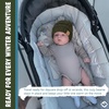 image:imageFunky Junque Baby Winter Hat  Cute Newborn Hats Cozy Warm Infant Beanie Soft Knit Stocking Stuffer for Babies 012 MonthsNew Olive