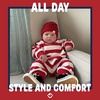 image:imageFunky Junque Baby Winter Hat  Cute Newborn Hats Cozy Warm Infant Beanie Soft Knit Stocking Stuffer for Babies 012 MonthsRed