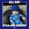 image:imageFunky Junque Baby Winter Hat  Cute Newborn Hats Cozy Warm Infant Beanie Soft Knit Stocking Stuffer for Babies 012 MonthsRoyal Blue