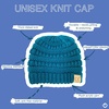 image:imageFunky Junque Baby Winter Hat  Cute Newborn Hats Cozy Warm Infant Beanie Soft Knit Stocking Stuffer for Babies 012 MonthsTeal