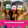 image:imageFunky Junque Bachelorette Trucker Hat for Women  Bride Squad Foam Mesh Cap Bridal Party Favors6  Loud  Funny Pack