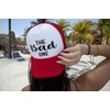 image:imageFunky Junque Bachelorette Trucker Hat for Women  Bride Squad Foam Mesh Cap Bridal Party FavorsThe Bad One  RedWhite