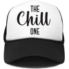 image:imageFunky Junque Bachelorette Trucker Hat for Women  Bride Squad Foam Mesh Cap Bridal Party FavorsThe Chill One  BlackWhite