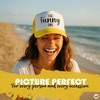 image:imageFunky Junque Bachelorette Trucker Hat for Women  Bride Squad Foam Mesh Cap Bridal Party FavorsThe Funny One YellowWhite