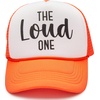 image:imageFunky Junque Bachelorette Trucker Hat for Women  Bride Squad Foam Mesh Cap Bridal Party FavorsThe Loud One  Neon OrangeWhite