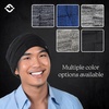 image:imageFunky Junque Basics Slouchy Beanie for Men  Warm Winter Fleece Lined Knit Slouch Hat Skull Cap Toboggan for Men amp WomenBlack