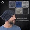image:imageFunky Junque Basics Slouchy Beanie for Men  Warm Winter Fleece Lined Knit Slouch Hat Skull Cap Toboggan for Men amp WomenNavy