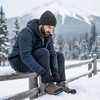 image:imageFunky Junque Basics Waffle Knit Winter Beanie  Warm Hats for Men amp Women Cozy Mens Beanies Durable Premium Toboggan HatCharcoal