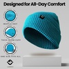 image:imageFunky Junque Basics Waffle Knit Winter Beanie  Warm Hats for Men amp Women Cozy Mens Beanies Durable Premium Toboggan HatTeal