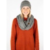image:imageFunky Junque Beanie amp Infinity Scarf Gift Set  Matching Winter Accessories Sets for Women Soft Knit Hat and Scarf BundleA Confetti Dove Grey Design