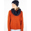 image:imageFunky Junque Beanie amp Infinity Scarf Gift Set  Matching Winter Accessories Sets for Women Soft Knit Hat and Scarf BundleA Confetti Navy Design