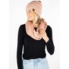 image:imageFunky Junque Beanie amp Infinity Scarf Gift Set  Matching Winter Accessories Sets for Women Soft Knit Hat and Scarf BundleIndi Pink