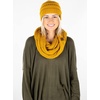 image:imageFunky Junque Beanie amp Infinity Scarf Gift Set  Matching Winter Accessories Sets for Women Soft Knit Hat and Scarf BundleMustard