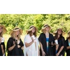 image:imageFunky Junque Bridal Bachelorette Party Cups  1 Bride White amp 23 Bride Tribe Black