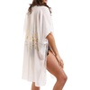 image:imageFunky Junque Bridal Beach Cover Up for Women  Bachelorette Party Shawl Wedding Bride Cover Up WrapBride  White
