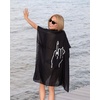 image:imageFunky Junque Bridal Beach Cover Up for Women  Bachelorette Party Shawl Wedding Bride Cover Up WrapRing Finger  BlackGold