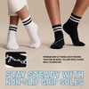 image:imageFunky Junque Bride Crew Socks Bachelorette Wedding Party Gift  Soft crewlength bride socks with chic bridal design for bachelorette parties spa days showers amp weddings6 Pack 1 Bride White  5 Squad Black