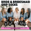 image:imageFunky Junque Bride Crew Socks Bachelorette Wedding Party Gift  Soft crewlength bride socks with chic bridal design for bachelorette parties spa days showers amp weddings8 Pack the Bride  Maid of Honor  Matron of Honor  5 Bridesmaid